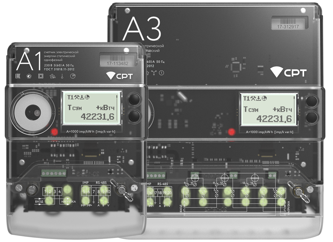 Счетчики электричества СРТ