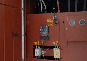 Установленный счетчик электроэнергии с дистанционным снятием показаний расхода