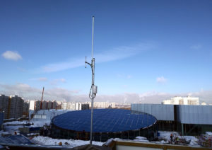 Фотография установленной базовой станции СТРИЖ