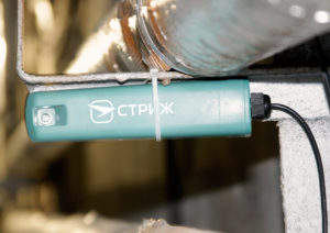 Фото модема с датчиком температуры