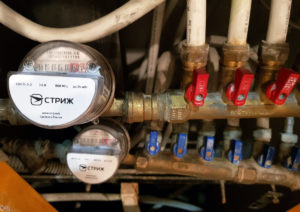 Счетчик горячей и холодной воды с передачей показаний