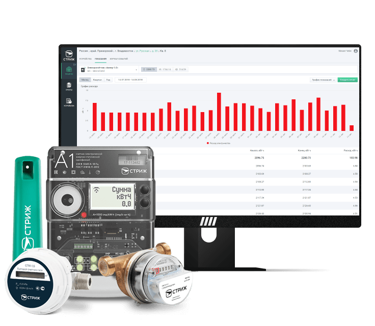 Автоматизированная система учета энергоресурсов СТРИЖ
