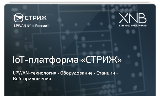 Презентация IoT-платформы «СТРИЖ»
